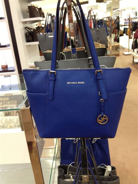 blue mk purse|michael kors outlet blue purse.